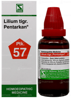 Dr Willmar Schwabe Lilium Tigr Pentarkan Ptk 57 Drops 30ml